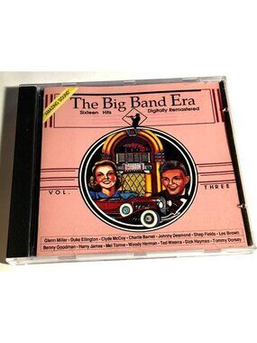 Vintage CD The Big Band Era Vol. 3 16 Hits 5603 1987 Digitally Remastered